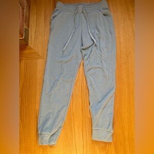 Marc New York Supersoft Light Blue Ribbed Jogger Sweatpants